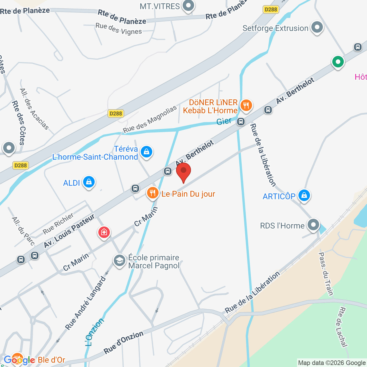 Plan d'accès